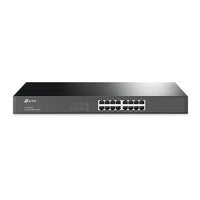 TP-LINK 16-PORT GIGABIT 1U RACKMOUNT SWITCH - NET-TL-SG1016