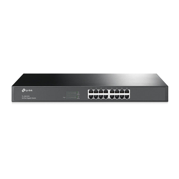 TP-LINK 16-PORT GIGABIT 1U RACKMOUNT SWITCH - NET-TL-SG1016