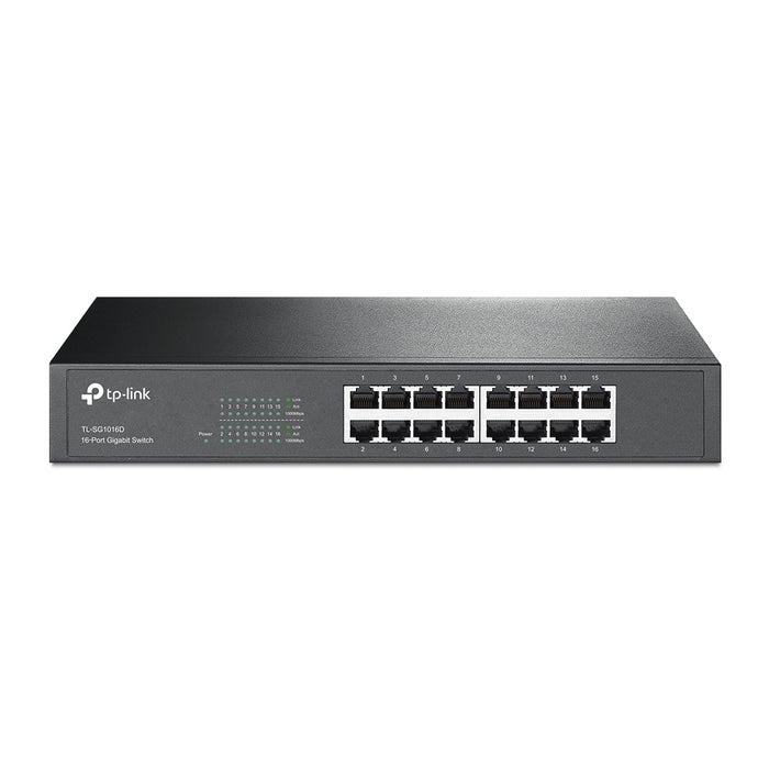 TP-LINK 16-PORT GIGABIT RACKMOUNT SWITCH - NET-TL-SG1016D