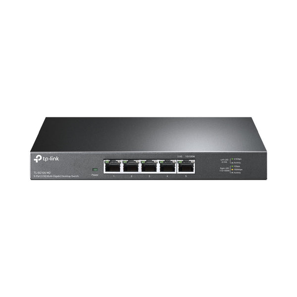 TP-LINK 5-PORT 2.5G MULTI-GIGABIT DESKTOP SWITCH - NET-TL-SG105-M2