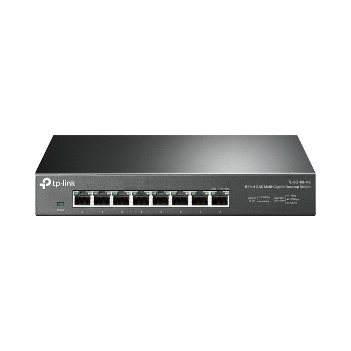 TP-LINK 8-PORT 2.5G MULTI-GIGABIT DESKTOP SWITCH - NET-TL-SG108-M2