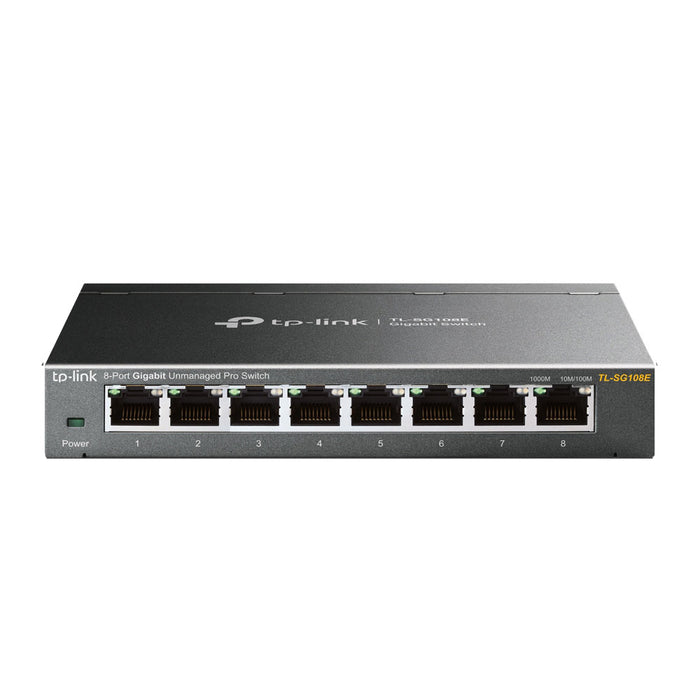 TP-LINK 8-PORT GIGABIT DESKTOP SMART SWITCH - NET-TL-SG108E