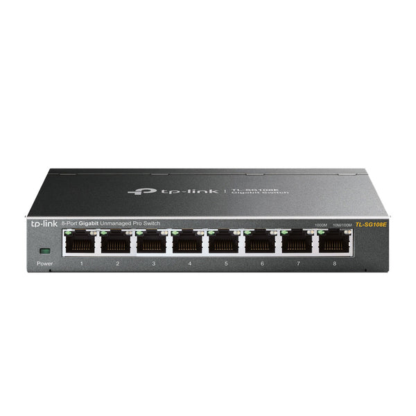 TP-LINK 8-PORT GIGABIT DESKTOP SMART SWITCH - NET-TL-SG108E
