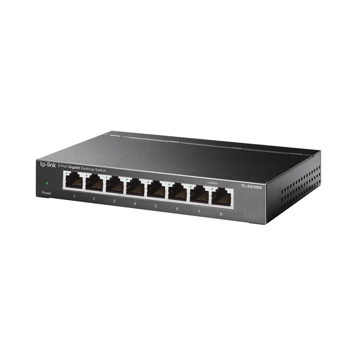 TP-LINK 8-PORT GIGABIT DESKTOP SWITCH - NET-TL-SG108S