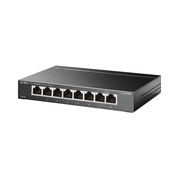 TP-LINK 8-PORT GIGABIT DESKTOP SWITCH - NET-TL-SG108S