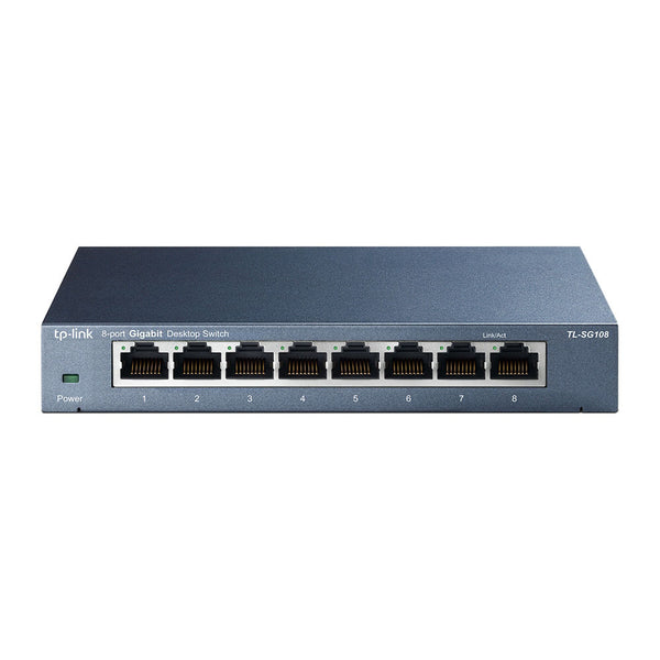 TP-LINK 8-PORT GIGABIT DESKTOP SWITCH - NET-TL-SG108
