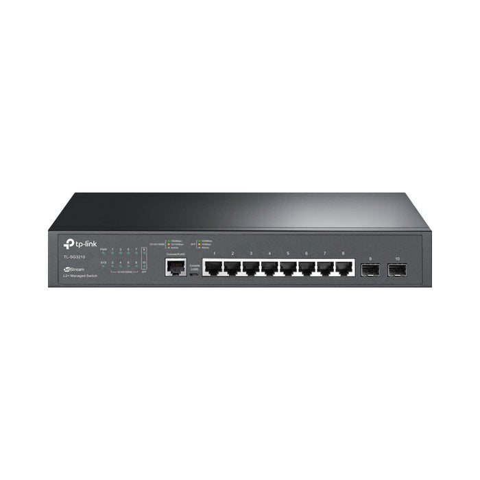 TP-LINK JETSTREAM 8-PORT GIGABIT L2+MANAGE - NET-TL-SG3210