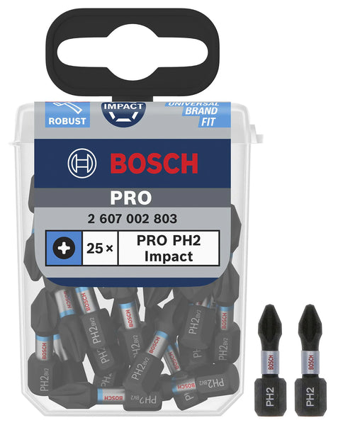 Bosch - Screwdriver Bit Impact T30 25mm 25pc - 2607002807