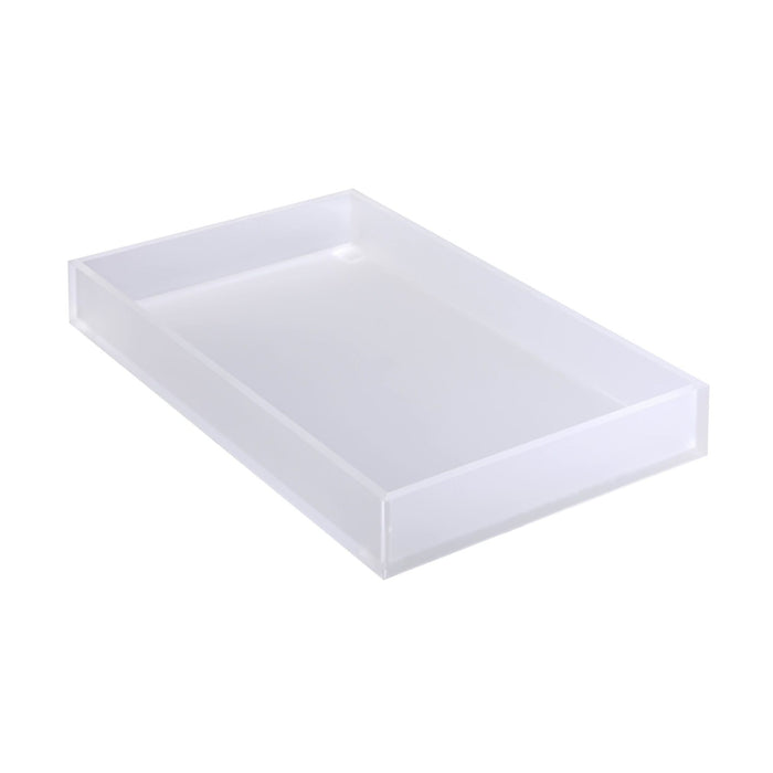 TIGER Lucite Tray - Ice White GN1/1 Acrylic Serving Tray 530x325x75mm - CHAVDA.COM