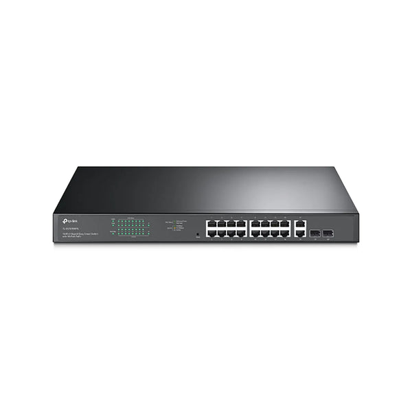 TP-LINK 18 PORT GIGABIT SMART POE RACKMOUNT SWITCH,TL-SG1218MPE