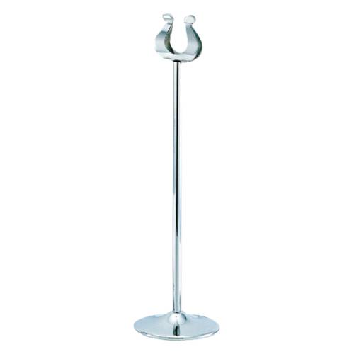 BCE Table Number Stand S/Steel - 300Mm - TNS0300