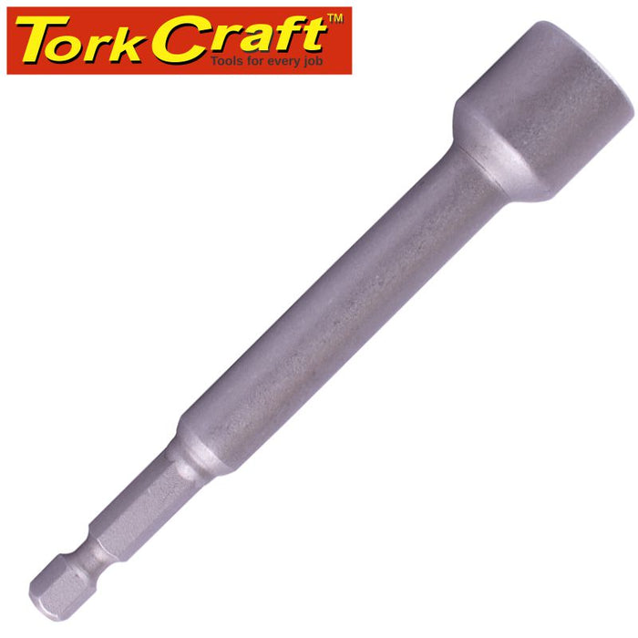 TorkCraft 13mm x 100mm Magnetic Nut Setter - Power Tool Accessory for Fastening Nuts & Bolts