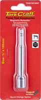 Tork Craft Magnetic Nutsetter 3/8 x 100mm - Power Tool Accessory, Quick Change Nut Driver, Screwdriver Bit, Fastener Tool