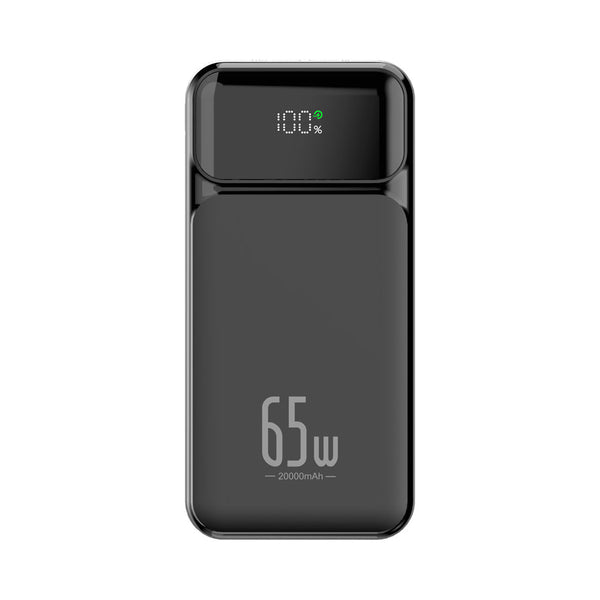 POWER BANK PD65W 20000MAH SUPER QUICK CHARGE-BLACK - POWERBANK-TPBQ32-BLK