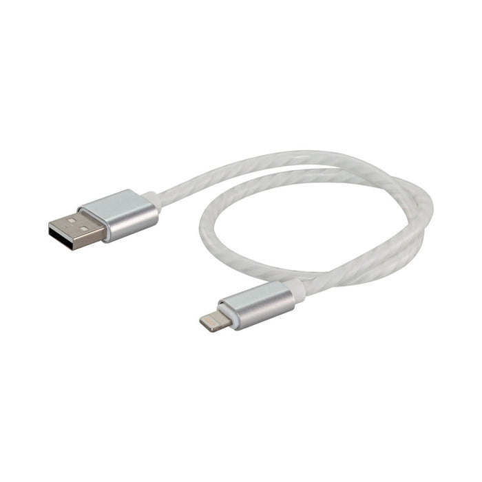 0.4M USB TO LIGHTNING WOVEN MESH CABLE - CAB-LIGHT-WOVEN-0.4M
