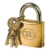 Tri Circle Padlock Brass Box 38 Mm 264 Trc0050