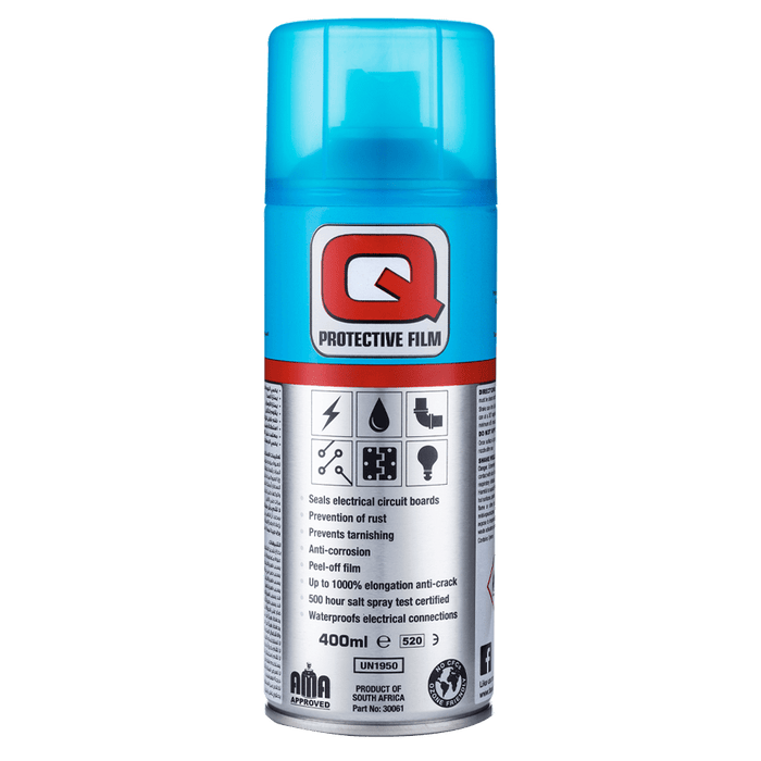 Q Protective Film: Corrosion Protection for Electrical Circuits and Connections. Waterproof Coating Spray