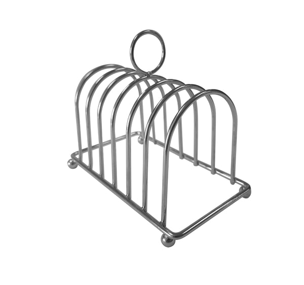 CATER ACE Toast Rack - 6 Slice (Chrome Plated) 140Mm X 75Mm X 125Mm - TRS0006