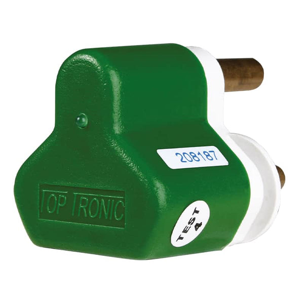 Green Surge Protection Plugtop - Three Element Electrical Plug | Chavda.com