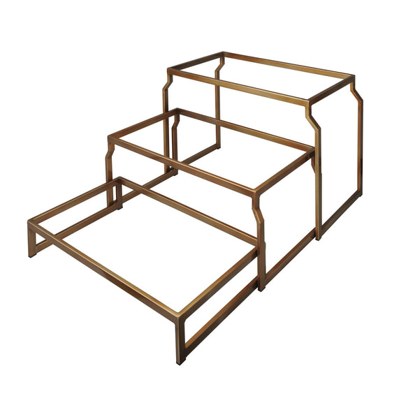 TIGER Vintage Three Step Riser Steel - T Collection - Bronze - Gn1/1 - TSR0003