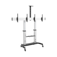 BRACKET DUAL 37-60INCH AV TROLLEY STAND 50KG, 1.6M - BRK-TTD07-46TW