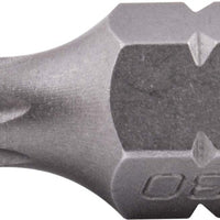 TORX T30 Tamper Proof Bit: Close-up view of a T-30 tamper-resistant driver bit.