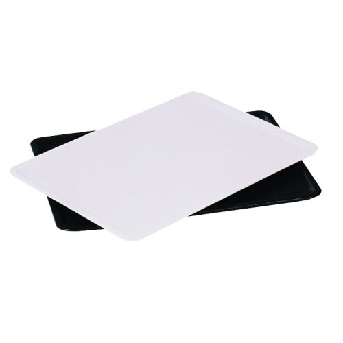 Black Non-Slip Rectangular Tuff Tray TTR3318 | Chavda.com | Durable Kitchen Serving Tray