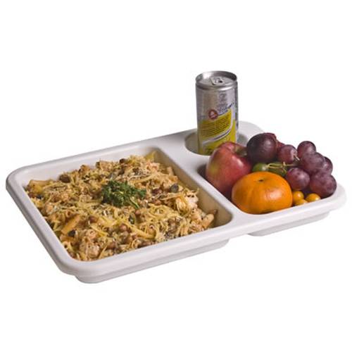 Food Tray: Pasta, Fruit, Drink - School Lunch Tray, TUFF TRAY TTR3613