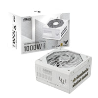 Asus TUF Gaming 1000W 80 PLUS Gold ATX Modular Power Supply - White-TUF-GAMING-1000G-WHITE