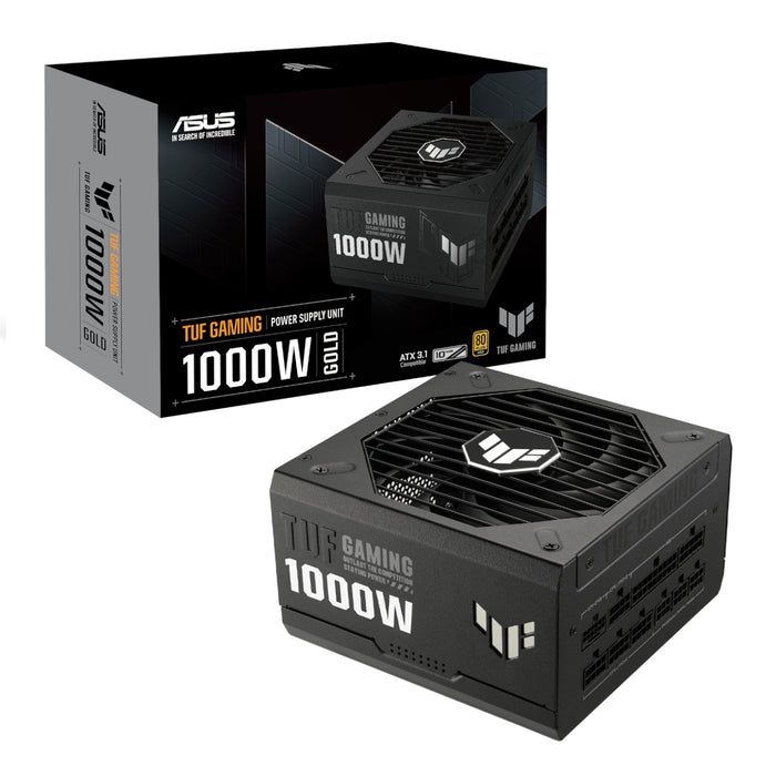 Asus TUF Gaming 1000W 80 PLUS Gold ATX Modular Power Supply - Black-TUF-GAMING-1000G