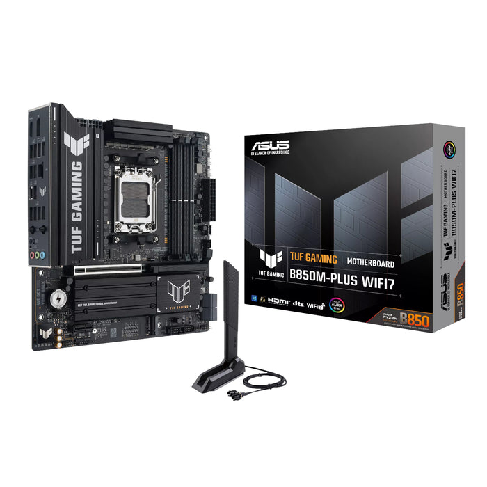 ASUS TUF Gaming B850M-Plus WIFI AMD AM5 M-ATX Gaming Motherboard-TUFGAMINGB850MPLUSWIFI7