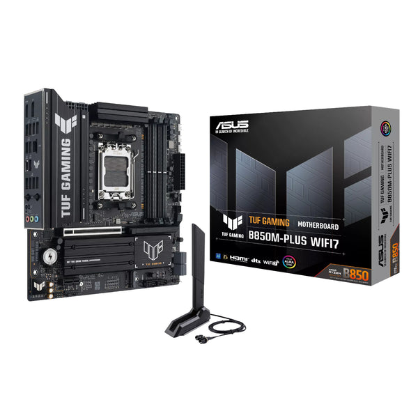 ASUS TUF Gaming B850M-Plus WIFI AMD AM5 M-ATX Gaming Motherboard-TUFGAMINGB850MPLUSWIFI7