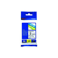 HellermannTyton : Brother TZ Label Tape 9mm x 8.0M  on Clear - (TZ121)