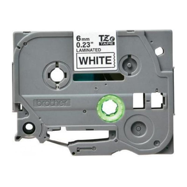 HellermannTyton : Brother TZ Label Tape 8.0Mm x 8.0M  on White - (TZ211)