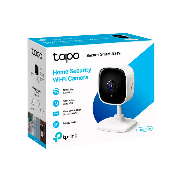 TP-LINK HOME SECURITY WI-FI CAMERA 1080P - NET-TL-TAPO-C100