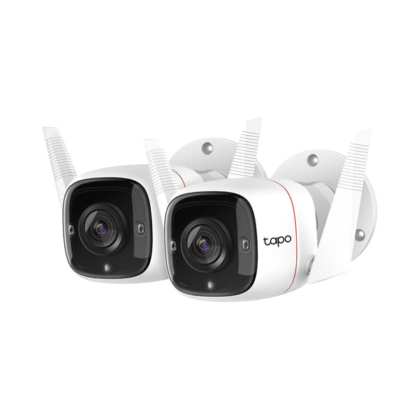 TP-LINK TAPO OUTDOOR SECURITY WIFI CAMERA 2 PACK - NET-TL-TAPO-C310-2PK