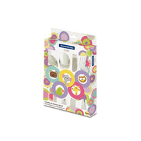 Tramontina 4Pc. Child'S Set, Stainless Steel. Knife, Fork, Spoon, Curved Spoon - 66970/010