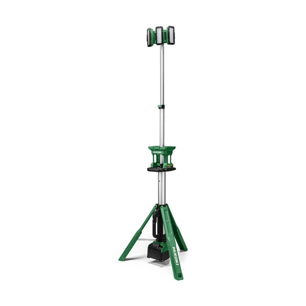 HIKOKI UB18DG Cordless Portable Lamp - 18V LED Work Light, Tripod Stand, job site Lighting - Buy Online