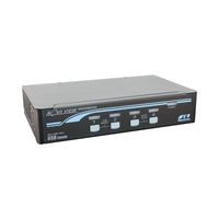 REXTRON 4PORT USB KVM SWITCH WITH CAB,KIT/CON USB - REX-UCNV104DRBC