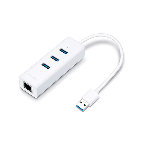 TP-LINK USB 3.0 3-PORT HUB & GIGABIT ETHERNET ADAPTER,UE330