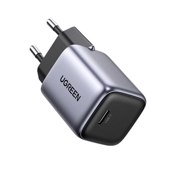 UGREEN 1 PORT GAN PD HOME CHARGER - 30W FEATURES TYPE-C PORT