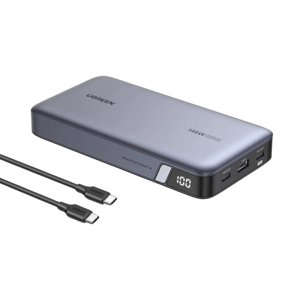 UGreen 25000MAH PD 145W Powerbank Gray 1Yr Warranty-UG-PB205-90597A