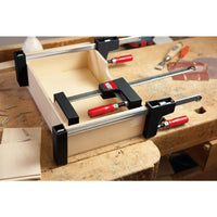 BESSEY Lightweight Parallel Clamp UK UNIKLAMP - 583-030 108: Heavy-duty woodworking clamp with parallel jaws, 300mm opening