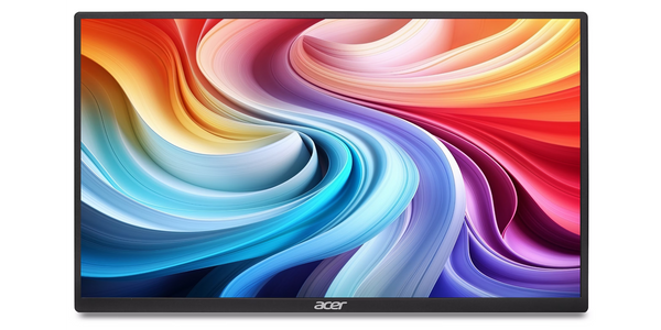 ACER MONITOR - COMMERCIAL- PM161Q B1- BLACK- FLAT- 15.6"
