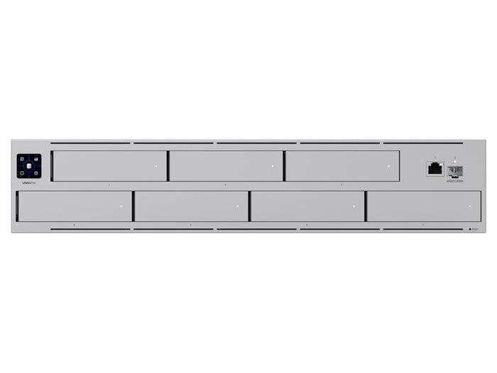 Ubiquiti UniFi NAS Pro 2U - 7 Drive Bays | UNAS-Pro - Network Attached Storage - Data Storage Server
