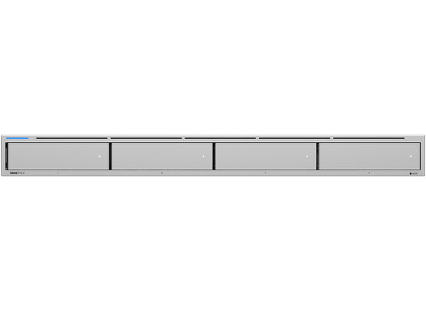 Ubiquiti UniFi NAS Pro 4 1U 4 Drive Bays 2 NVMe Slots and 1Gbps Ethernet - UNAS-PRO4