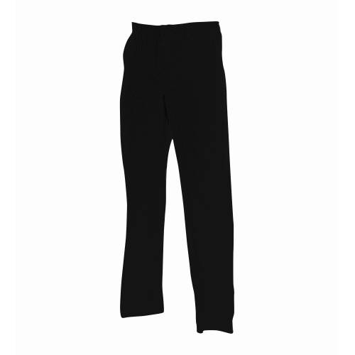 CHEF EQUIP Chefs Uniform - Baggies Black - X Large - UNI3044