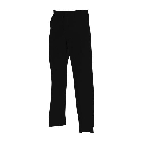 CHEF EQUIP Chef Uniform - Trousers Black Zip - Medium - UNI3062