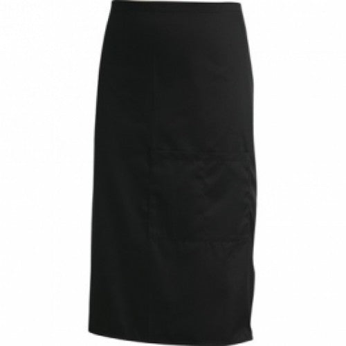 BCE Chefs Uniform - Bistro Black Apron - UNI4022