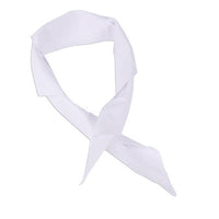 CHEF EQUIP Chefs Uniforms - Triangle Neck Tie - White - UNI5010